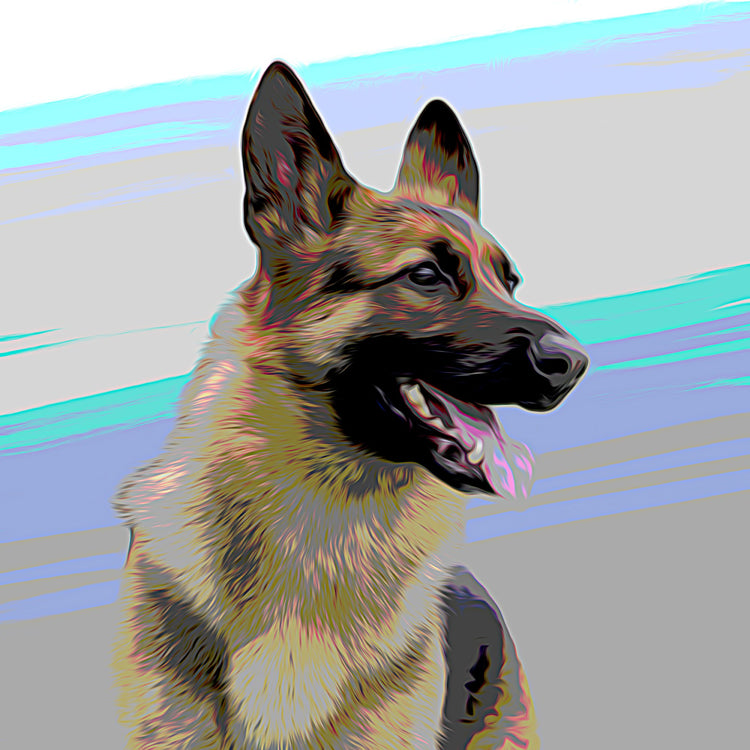 Shop German Shepherd Art | Roscoe & Charlie