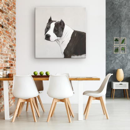 Shop for Canvas art prints with Staffordshire Terrier Prints | Roscoe & Charlie