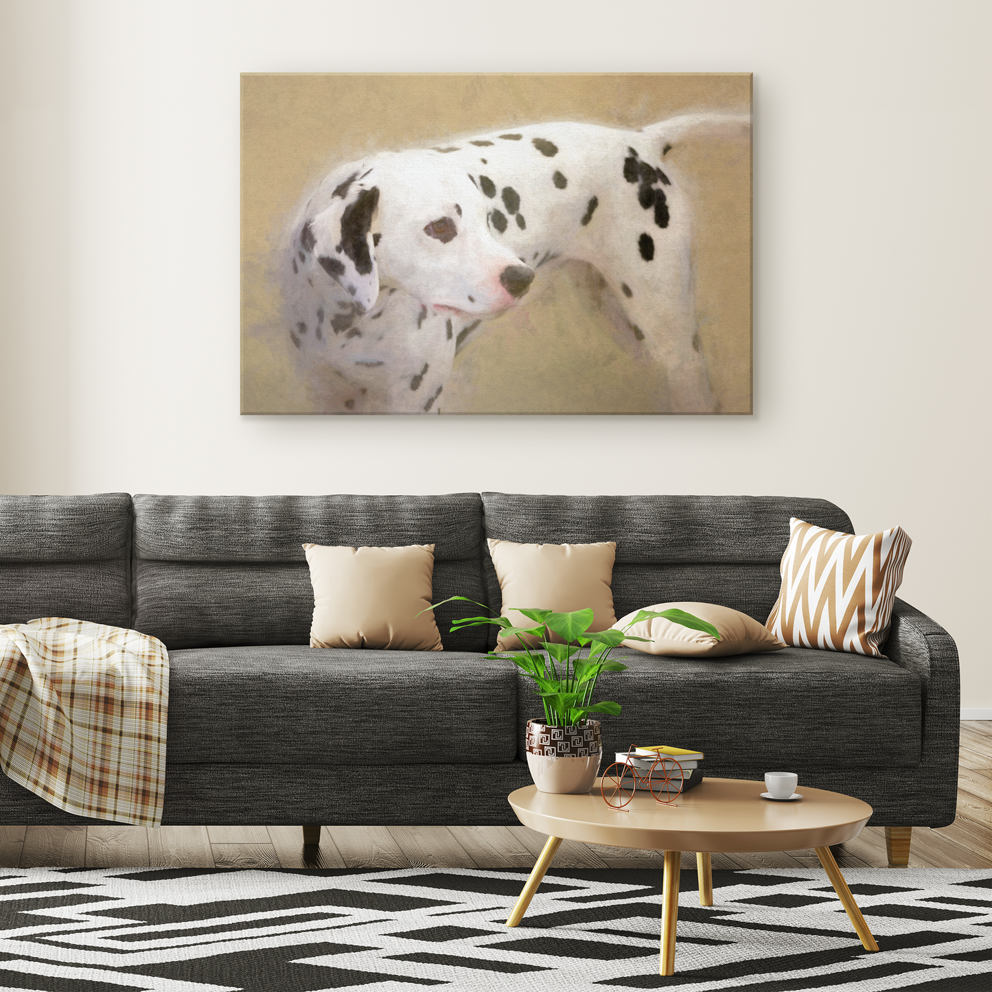 Shop for Dalmatian Dog Wall Art | Roscoe & Charlie