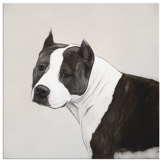 Buy Staffordshire Terrier art prints online | Roscoe & Charlie