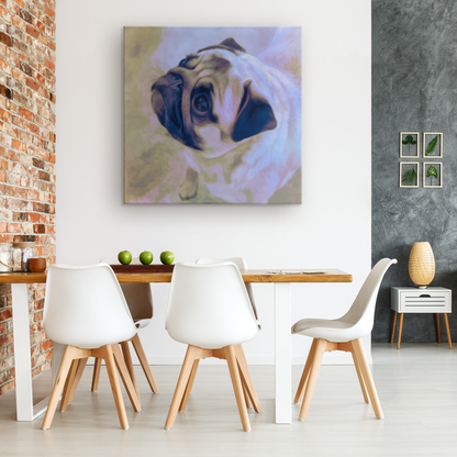 Shop online for Pug Wall Art | Roscoe & Charlie  Edit alt text