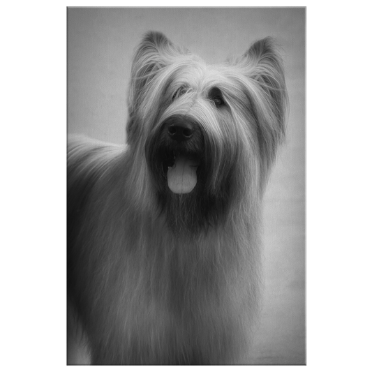 Buy canvas wall art with Briard art online | Roscoe & Charlie