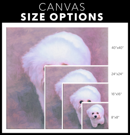 Bichon Frise wall art available online | Roscoe & Charlie