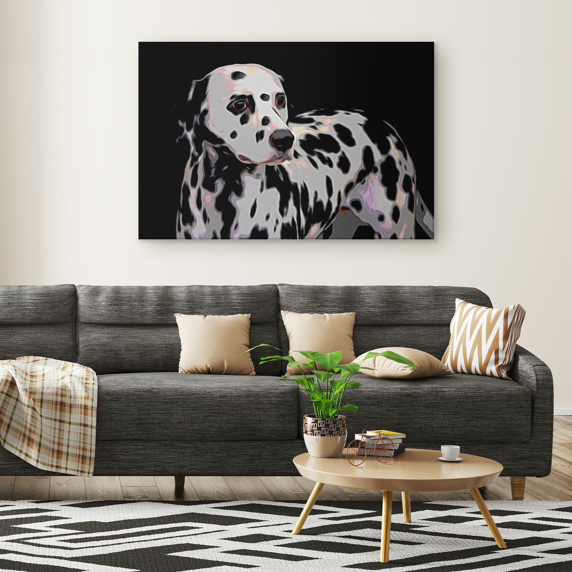 Shop online for Dalmatian Dog Wall Art | Roscoe & Charlie