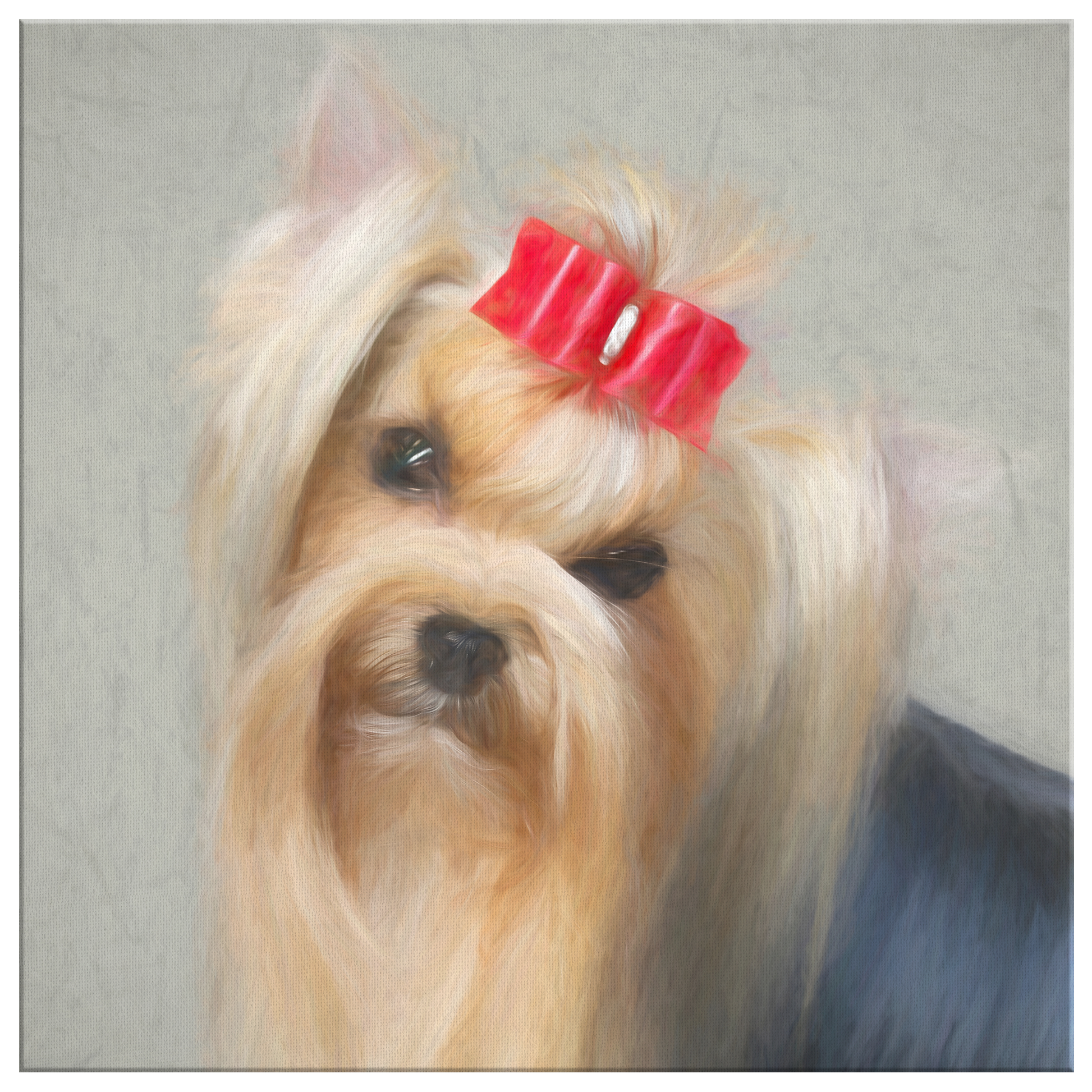 Buy Yorkie Wall Canvas Online | Roscoe & Charlie