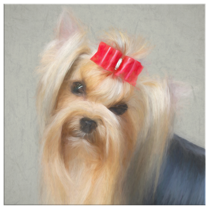 Buy Yorkie Wall Canvas Online | Roscoe & Charlie