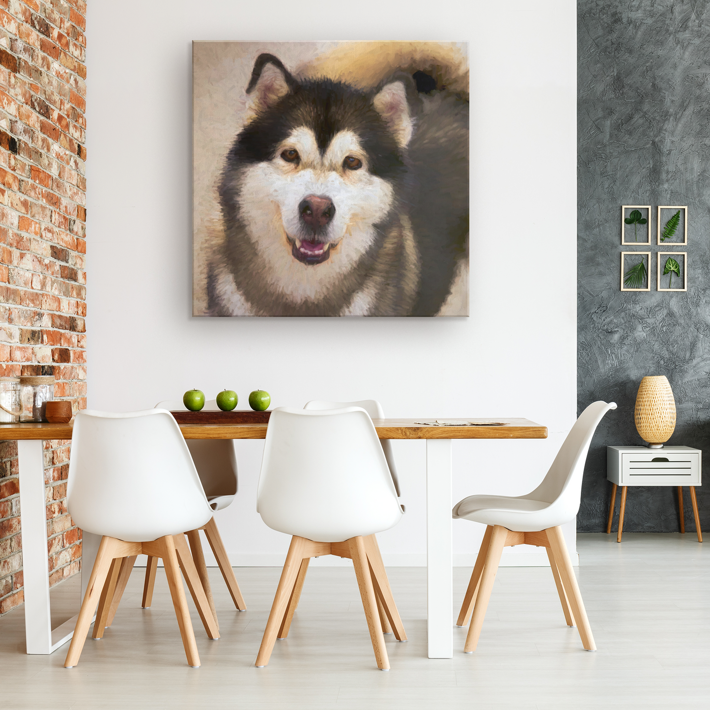 Shop for Alaskan Malamute Painting online now | Roscoe & Charlie