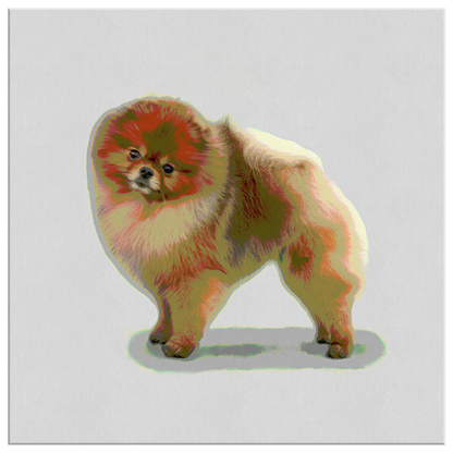 Buy Pomeranian Wall Art Online | Roscoe & Charlie