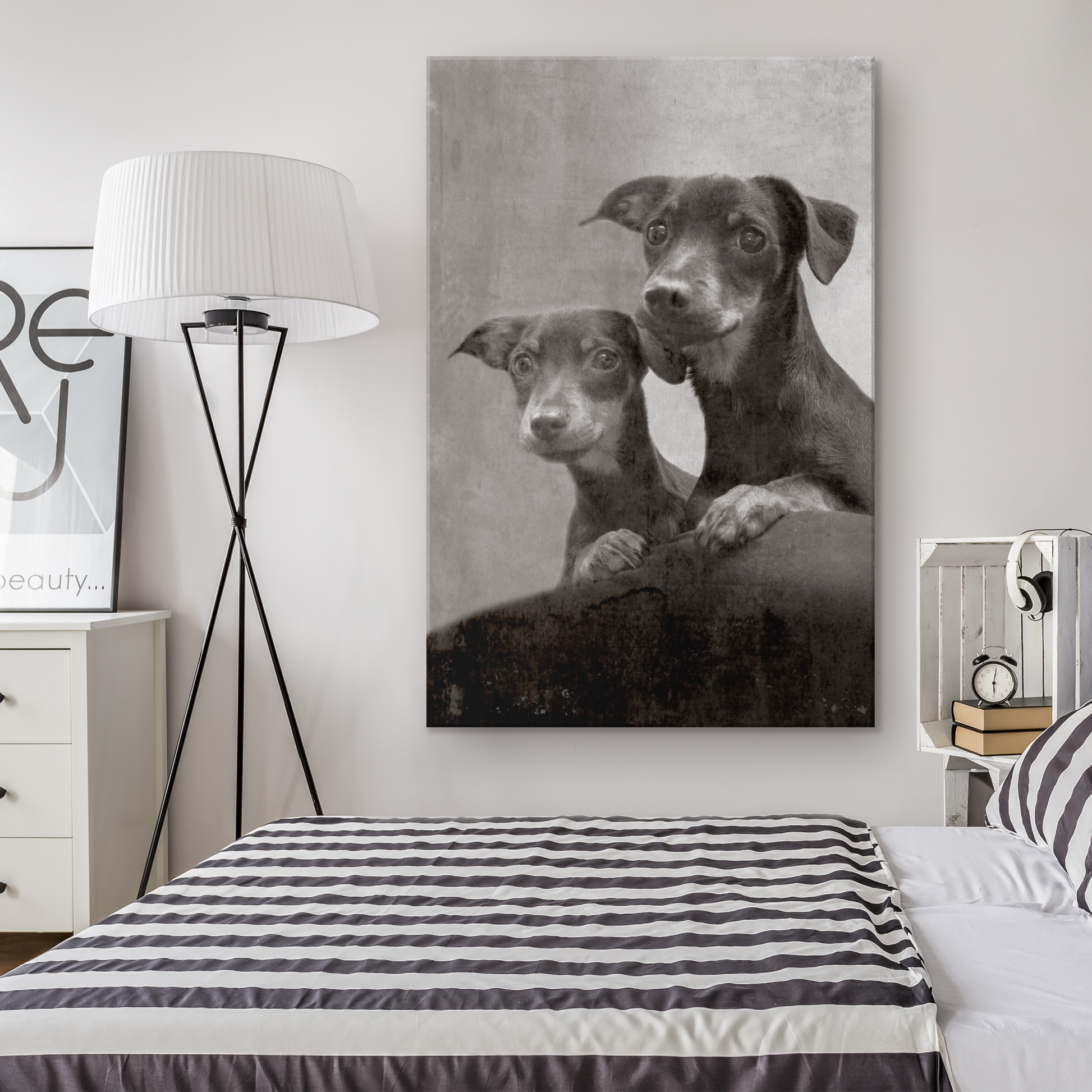 Shop for Dachshund Wall Canvases online | Roscoe & Charlie