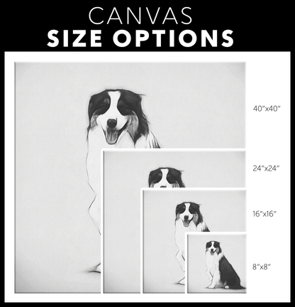 Finn V Gallery Canvas | Dog Wall Art