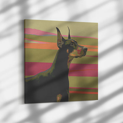 Buy Ace II Gallery Canvas | Shop Doberman Canvas Wall Art | Roscoe & Charlie