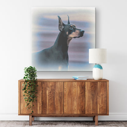 Buy Ace IV Gallery Canvas | Shop Doberman Wall Art | Roscoe & Charlie