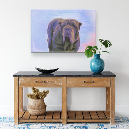 Buy Apollo I Gallery Canvas | Shop Neapolitan Mastiff Wall Art | Roscoe & Charlie