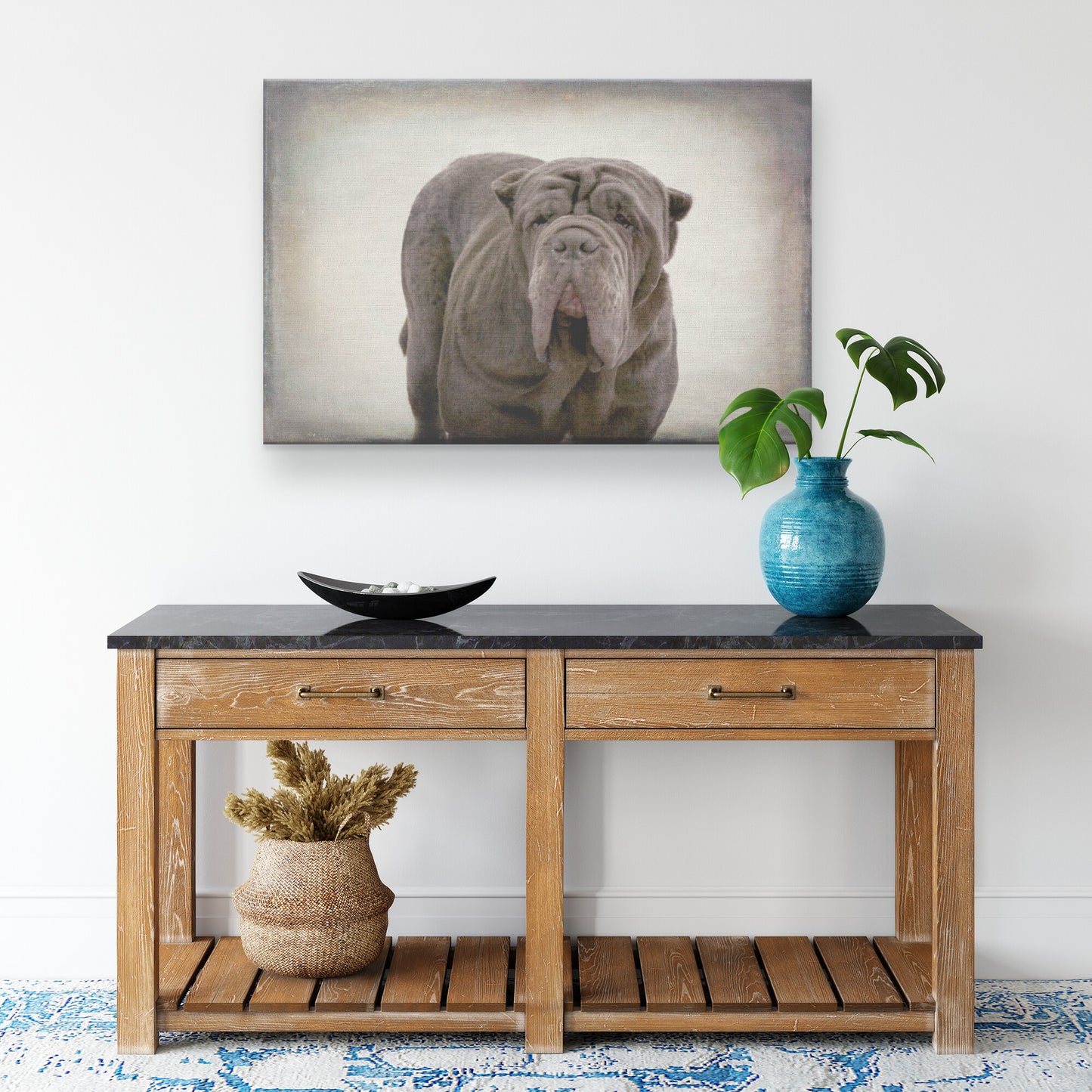 Buy Apollo IV Gallery Canvas | Shop for Neapolitan Mastiff Wall Art | Roscoe & Charlie