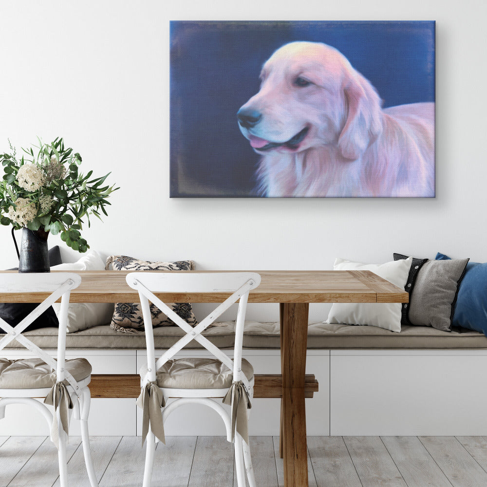 Buy Bodie I Gallery Canvas | Shop for Golden Retriever Wall Art | Roscoe & Charlie