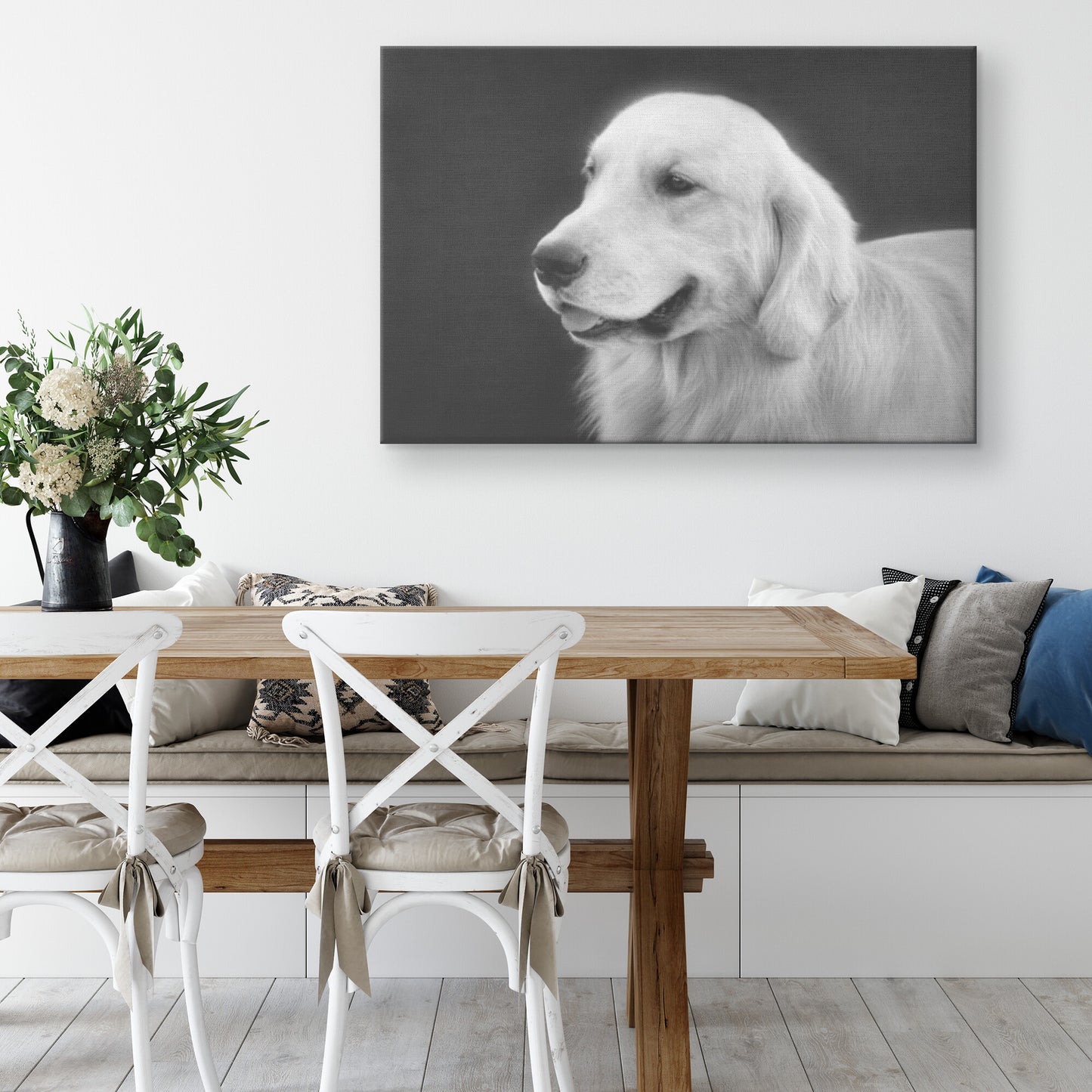 Buy Bodie IV Gallery Canvas | Shop Golden Retriever Wall Art | Roscoe & Charlie