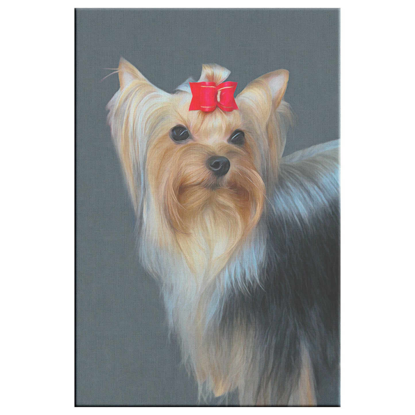 Buy Bridget IV Gallery Canvas | Shop Yorkshire Terrier Canvas Wall Art | Roscoe & Charlie