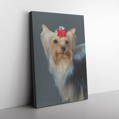 Buy Bridget IV Gallery Canvas | Shop Yorkshire Terrier Canvas Wall Art | Roscoe & Charlie