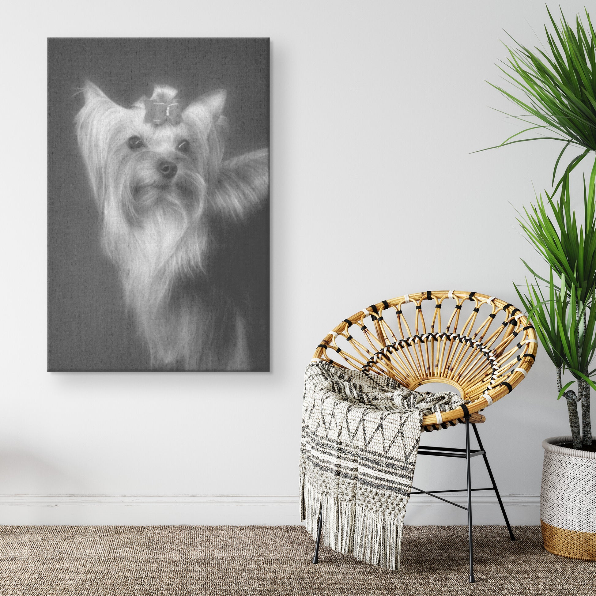 Buy Bridget VII Gallery Canvas | Shop Dog Canvas Wall Art | Roscoe & Charlie