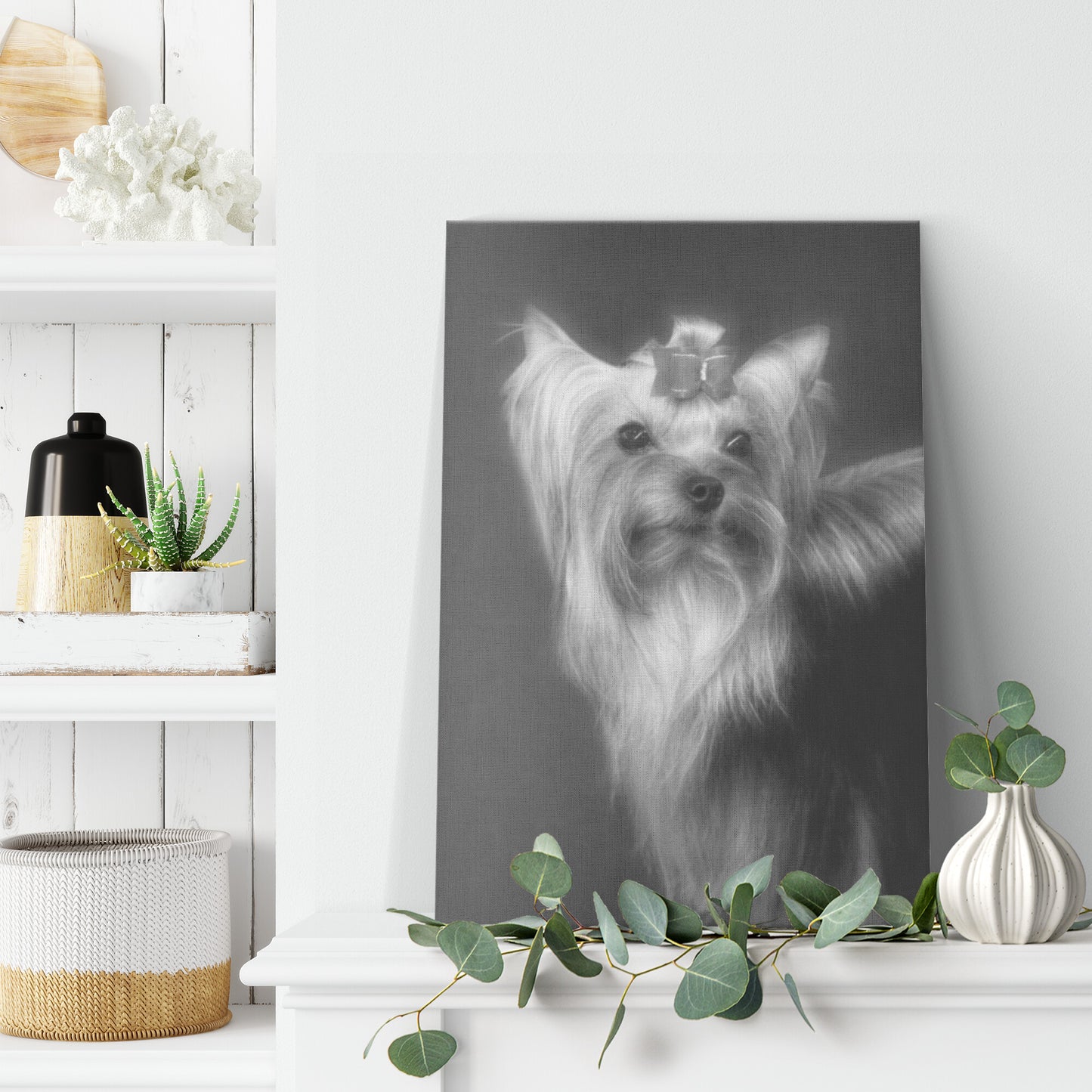 Buy Bridget VII Gallery Canvas | Shop Dog Canvas Wall Art | Roscoe & Charlie