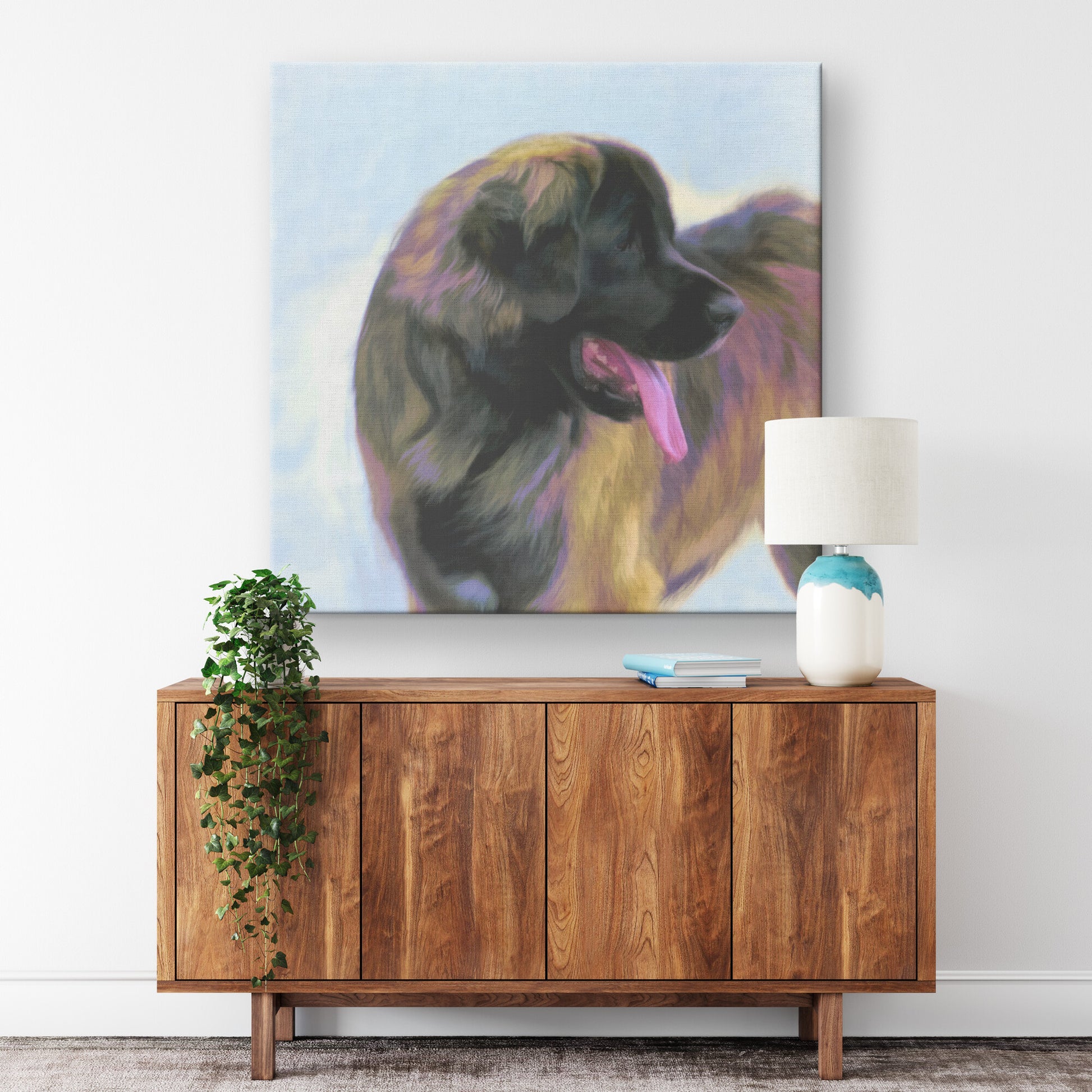 Buy Bruno III Gallery Canvas | Shop Leonberger Canvas Wall Art | Roscoe & Charlie