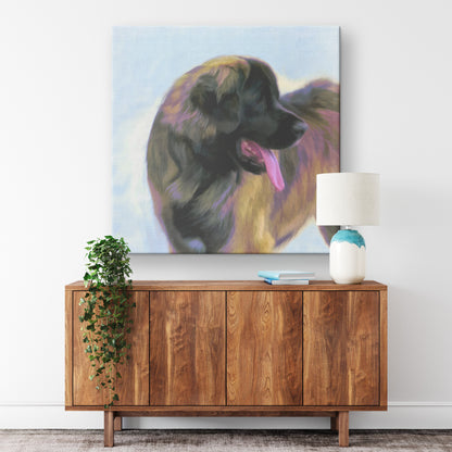 Buy Bruno III Gallery Canvas | Shop Leonberger Canvas Wall Art | Roscoe & Charlie