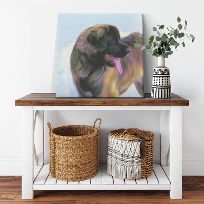 Buy Bruno III Gallery Canvas | Shop Leonberger Canvas Wall Art | Roscoe & Charlie