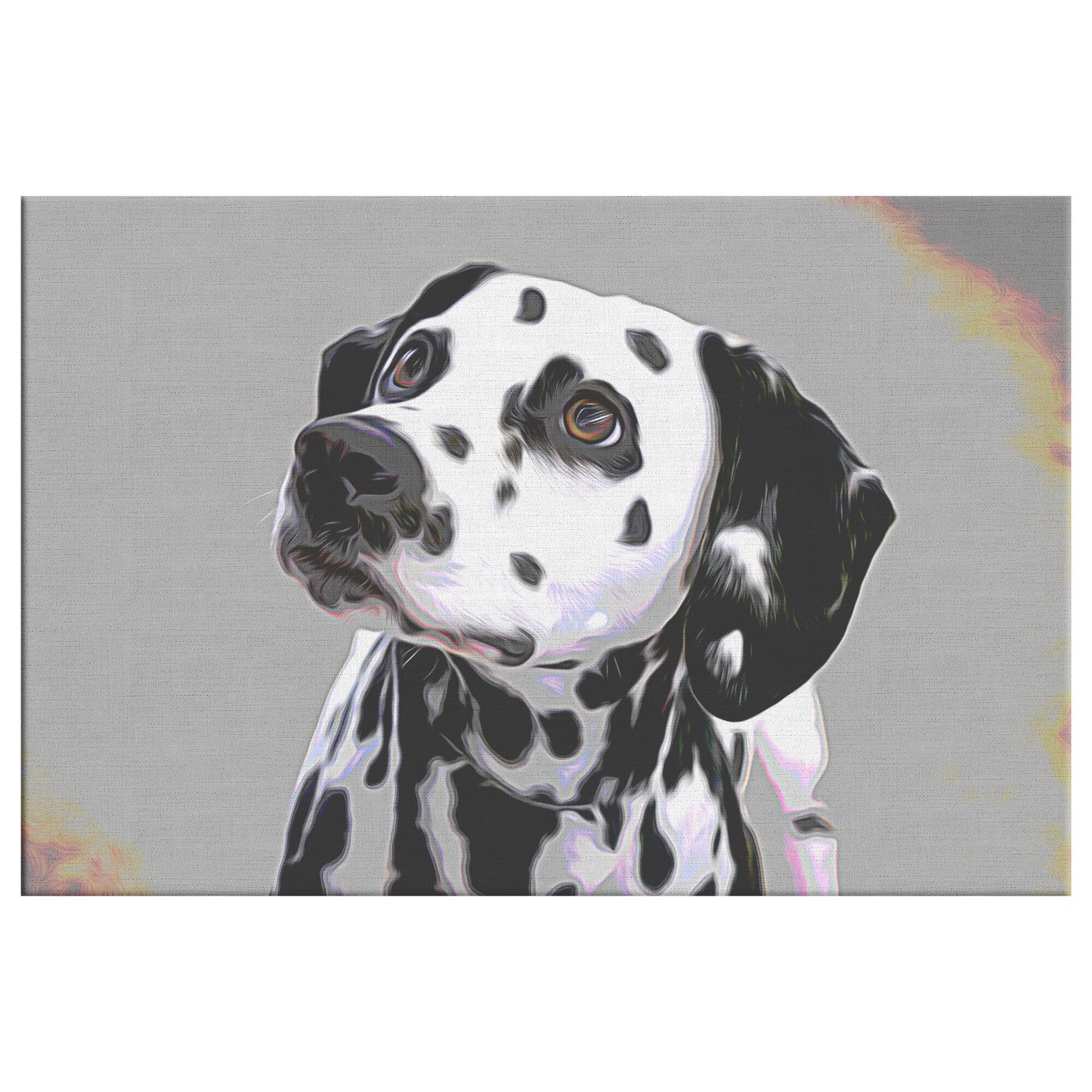 Buy Cleo I Gallery Canvas | Shop Dalmatian Wall Art | Roscoe & Charlie