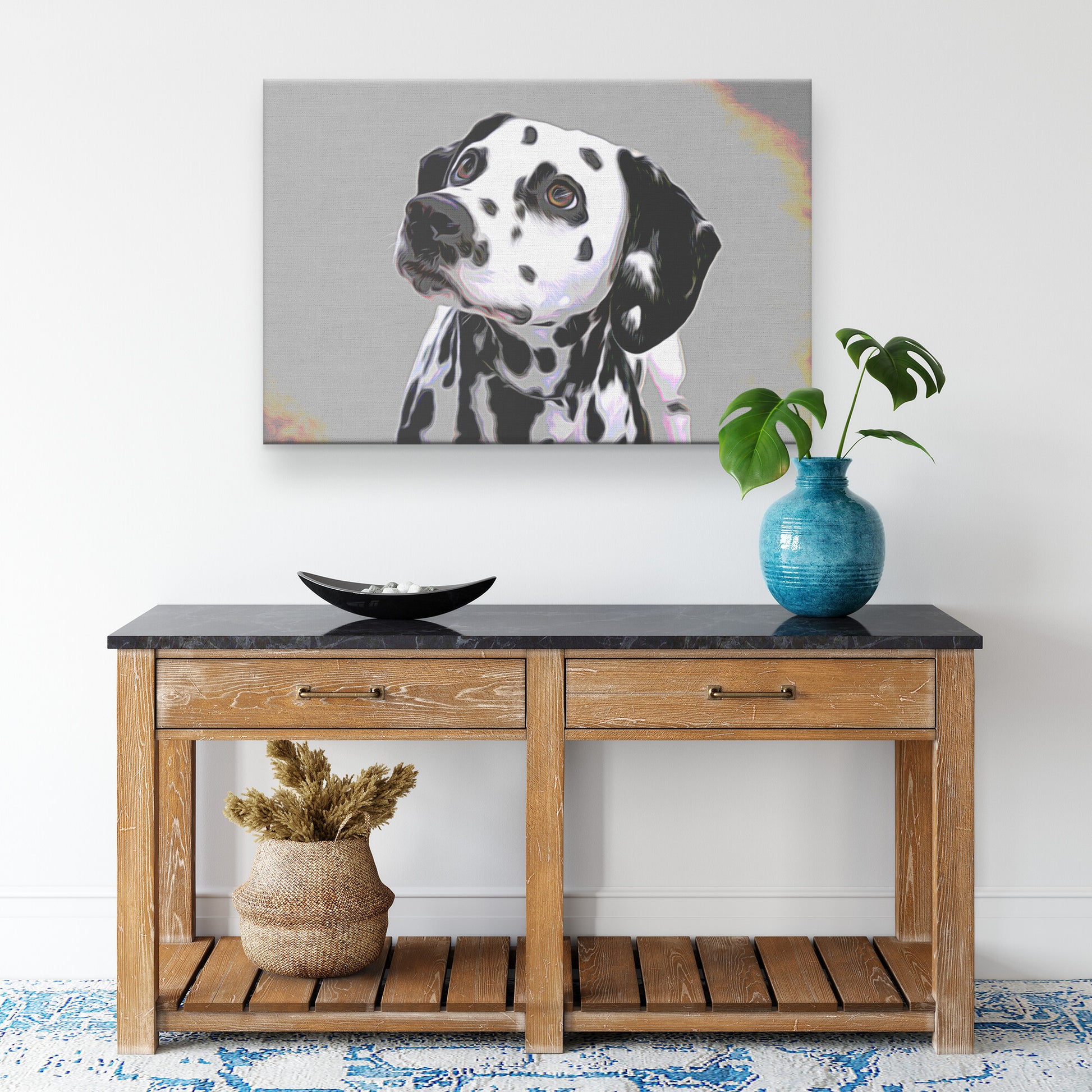 Buy Cleo I Gallery Canvas | Shop Dalmatian Wall Art | Roscoe & Charlie