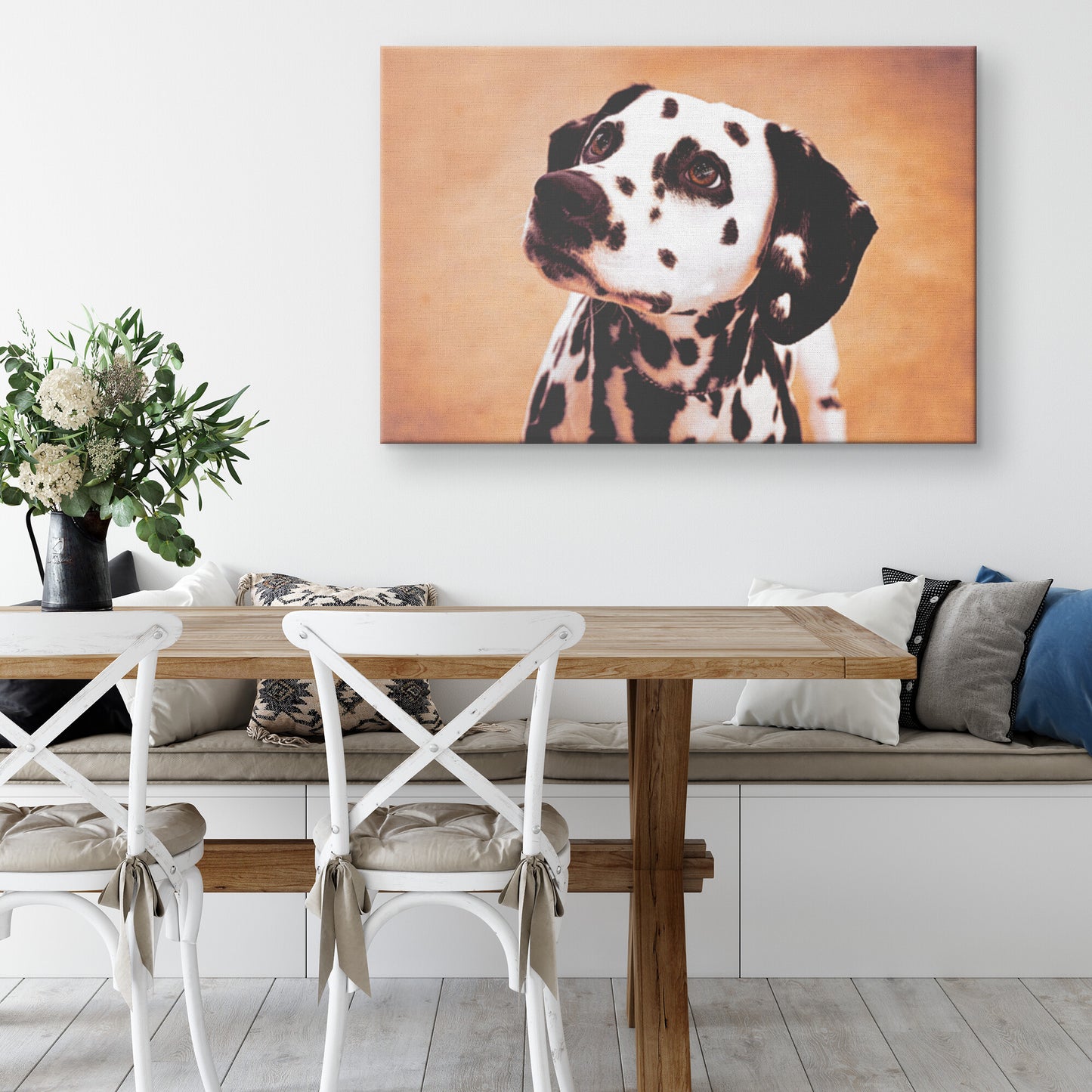 Buy Cleo III Canvas Wall Art | Shop Dalmatian Wall Art | Roscoe & Charlie