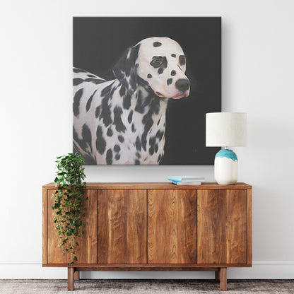 Buy Coco II Gallery Canvas | Shop for Dalmatian Wall Art | Roscoe & Charlie