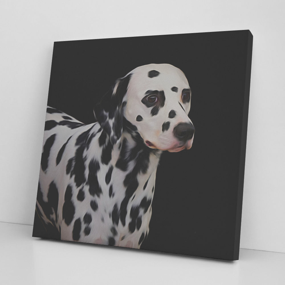 Buy Coco II Gallery Canvas | Shop for Dalmatian Wall Art | Roscoe & Charlie