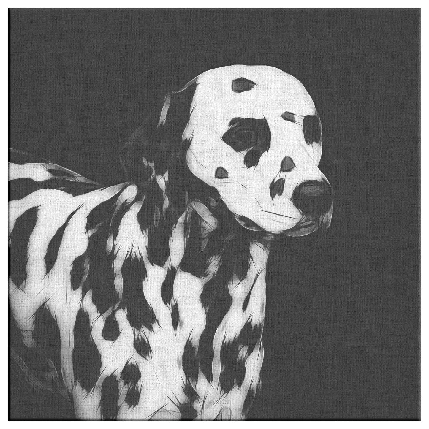 Buy Coco III Gallery Canvas | Shop Dalmatian Wall Art | Roscoe & Charlie