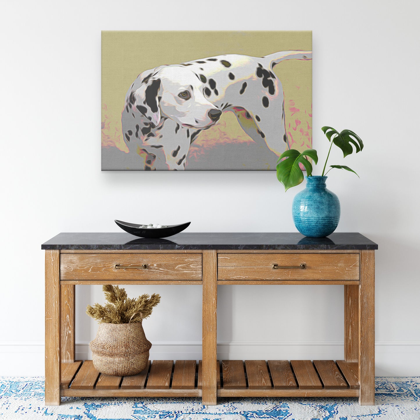 Buy Cookie III Canvas Wall Art | Shop for Dalmatian Wall Art | Roscoe & Charlie