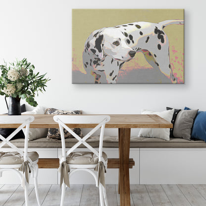 Buy Cookie III Canvas Wall Art | Shop for Dalmatian Wall Art | Roscoe & Charlie