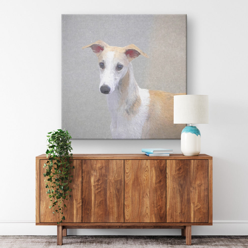 Buy Dash II Gallery Canvas | Shop for Whippet Wall Art | Roscoe & Charlie