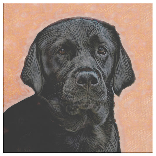 Buy Duke I Gallery Canvas | Shop for Labrador Retriever Wall Art | Roscoe & Charlie