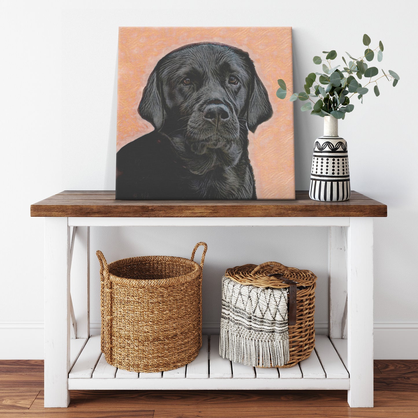 Buy Duke I Gallery Canvas | Shop for Labrador Retriever Wall Art | Roscoe & Charlie