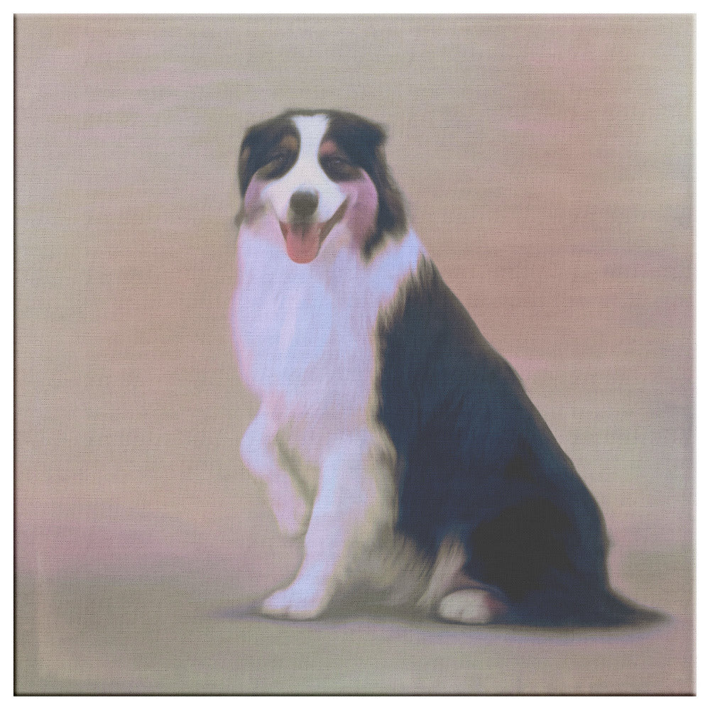 Buy Finn I Gallery Canvas | Shop for Australian Shepherd Wall Art | Roscoe & Charlie