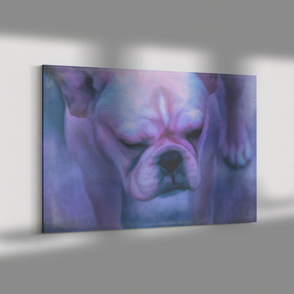 Buy Francine II Gallery Canvas | Shop for French Bulldog Wall Art | Roscoe & Charlie