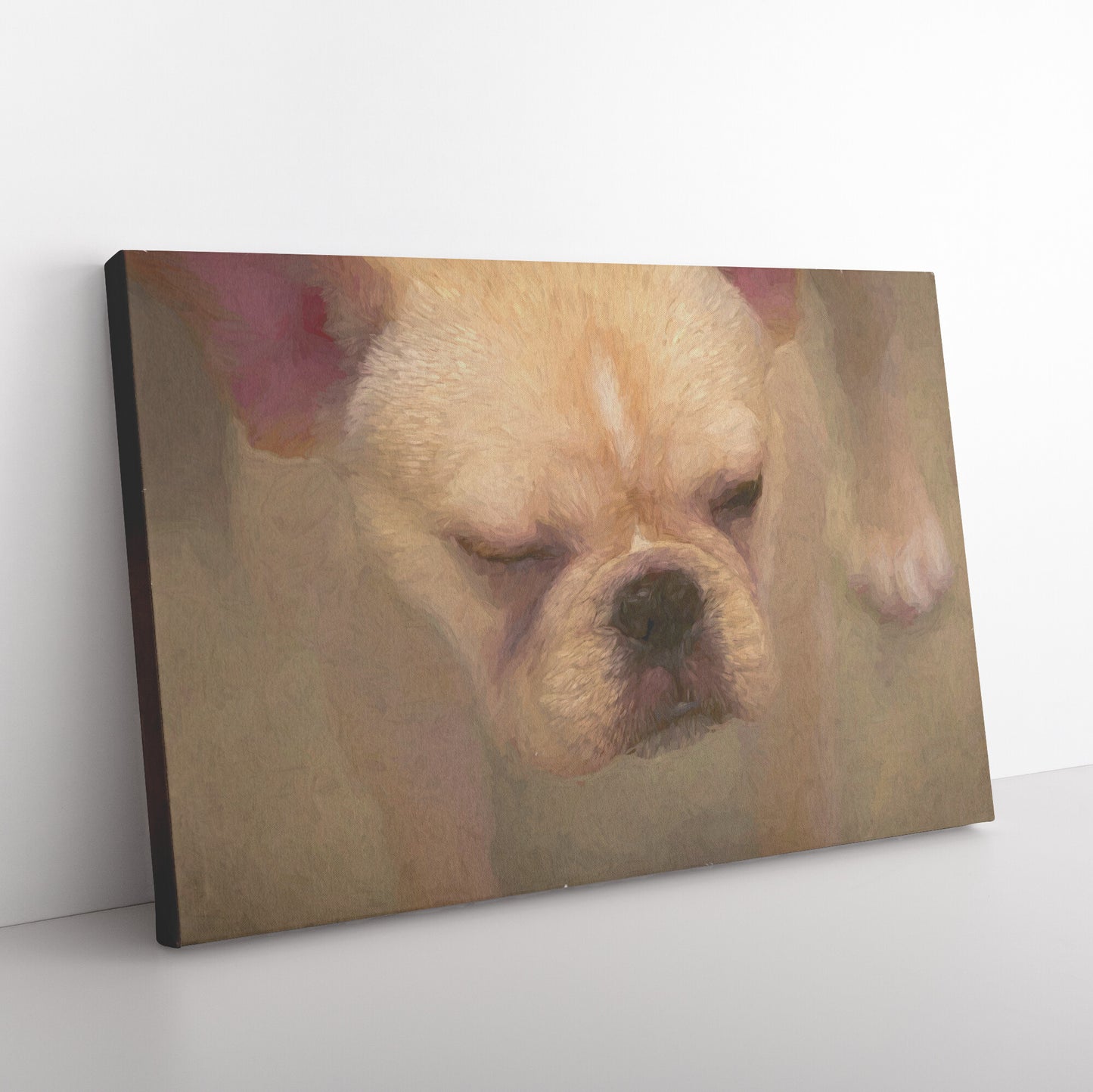 Buy Francine III Gallery Canvas | Shop French Bulldog Wall Art | Roscoe & Charlie