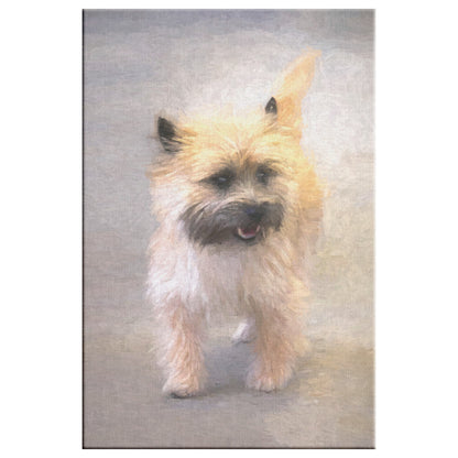 Buy Ginger III Gallery Canvas | Shop Cairn Terrier Canvas Wall Art | Roscoe & Charlie