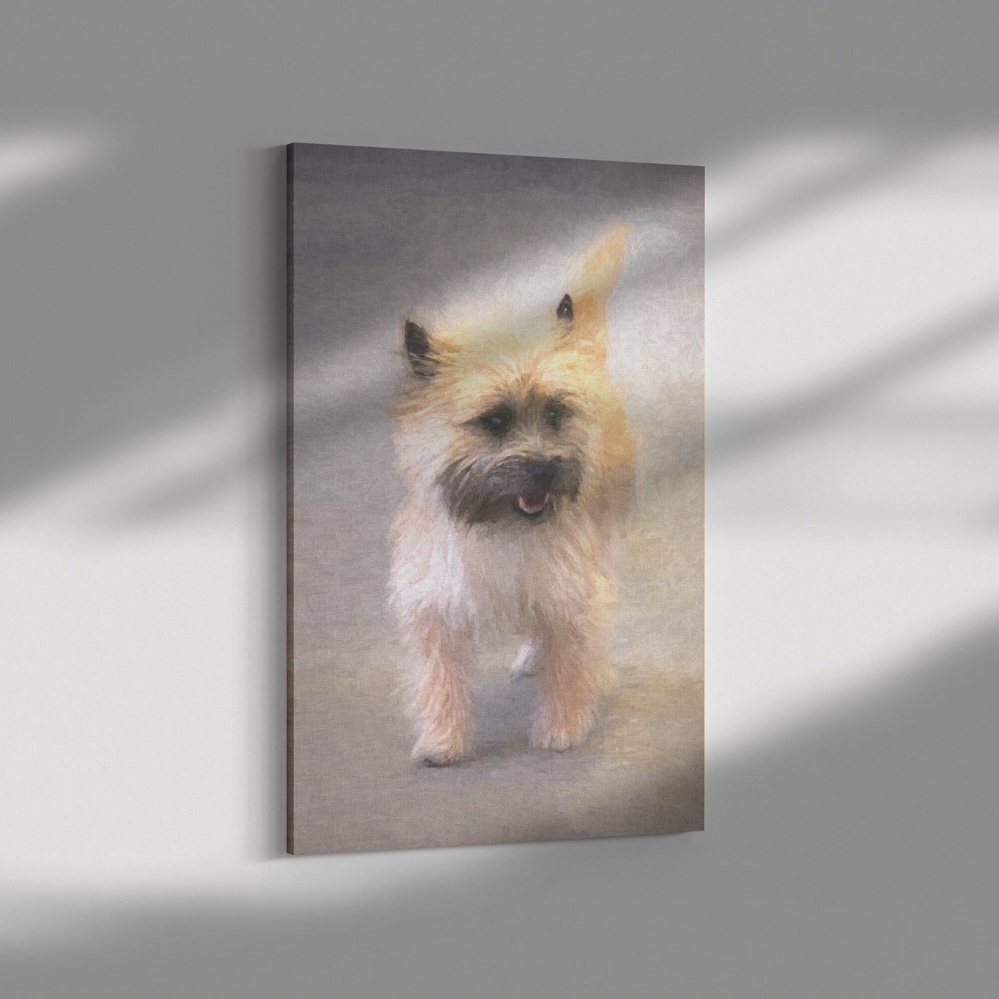 Buy Ginger III Gallery Canvas | Shop Cairn Terrier Canvas Wall Art | Roscoe & Charlie