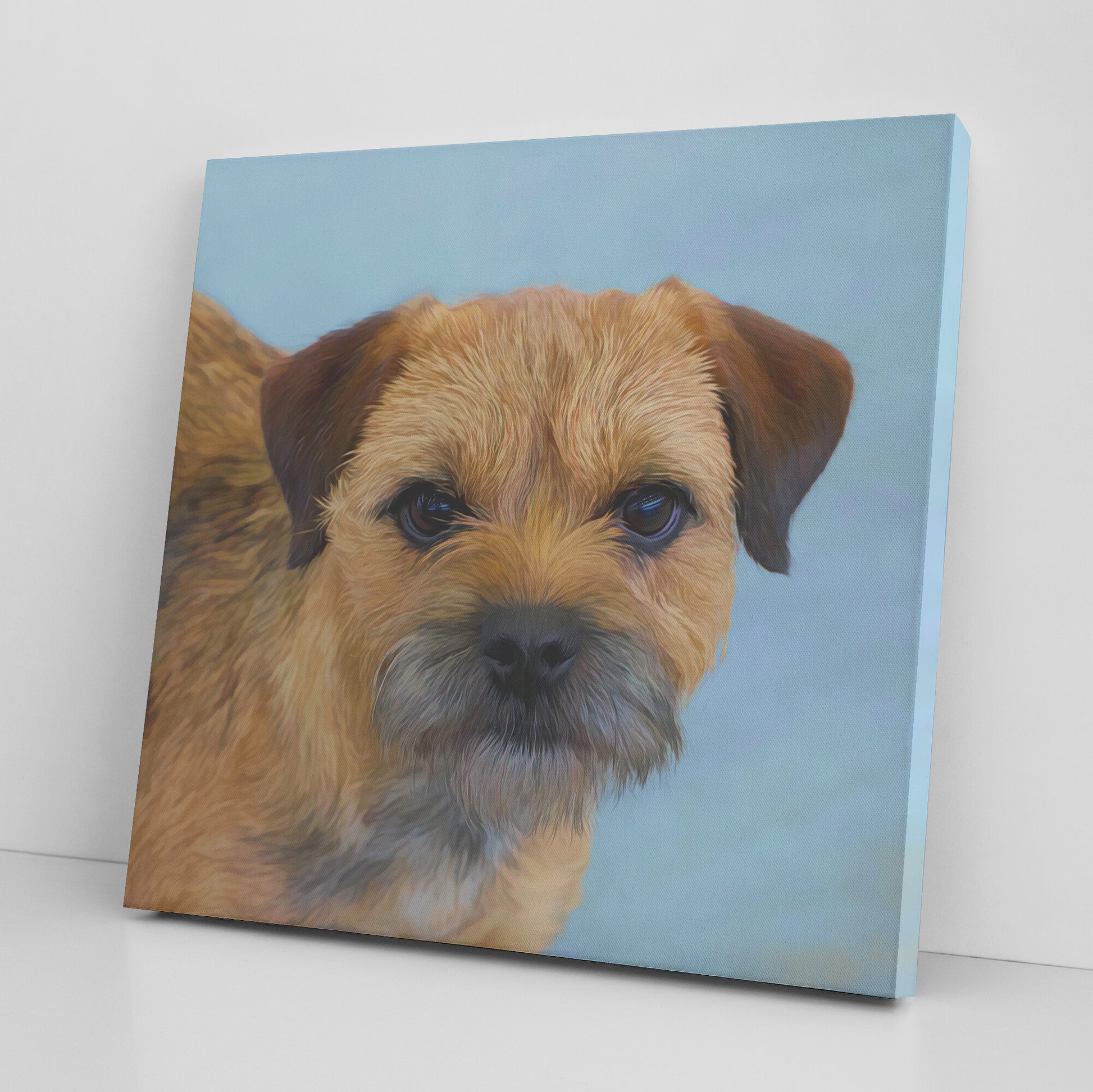 Buy Hamish I Gallery Canvas | Shop for Border Terrier Wall Art | Roscoe & Charlie