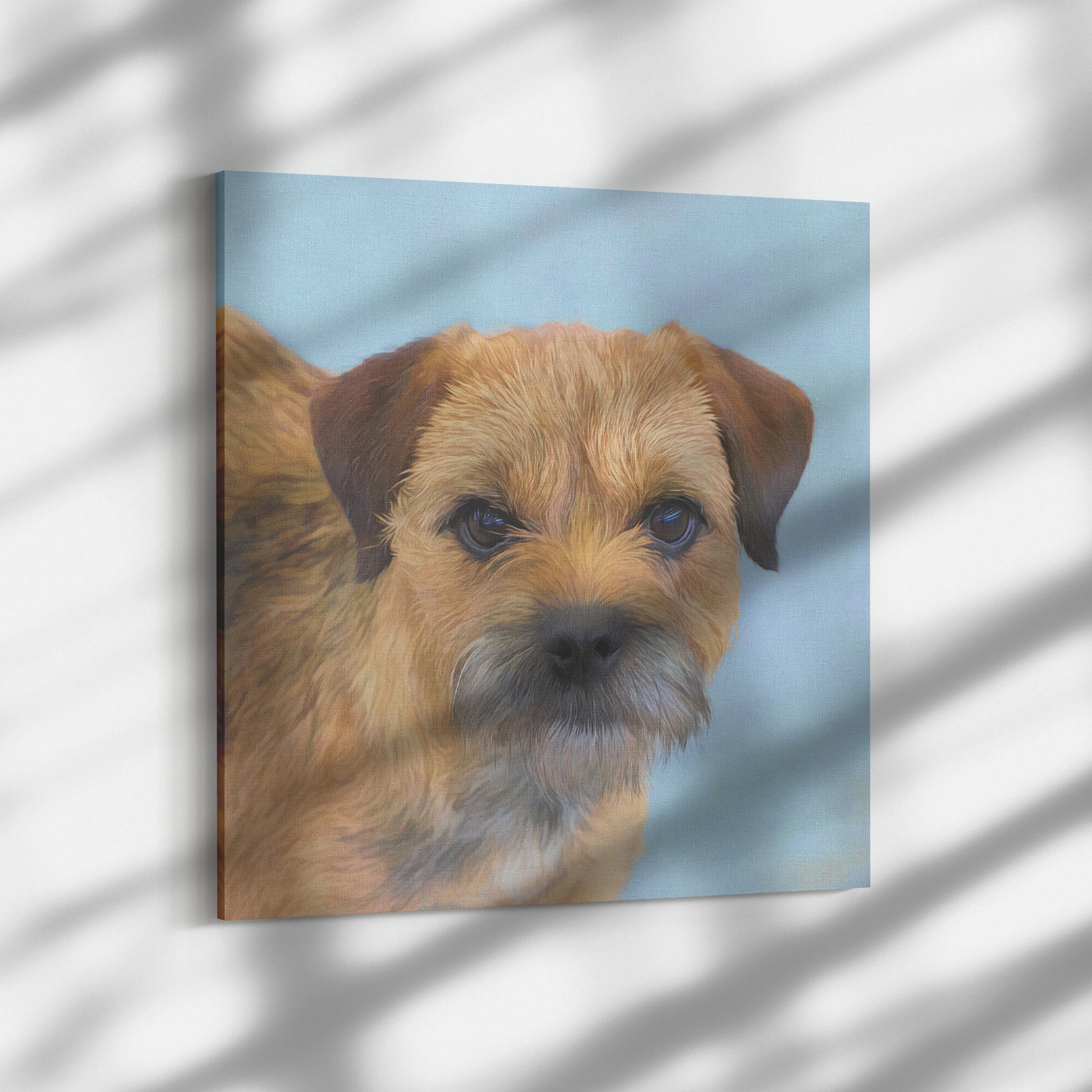 Buy Hamish I Gallery Canvas | Shop for Border Terrier Wall Art | Roscoe & Charlie