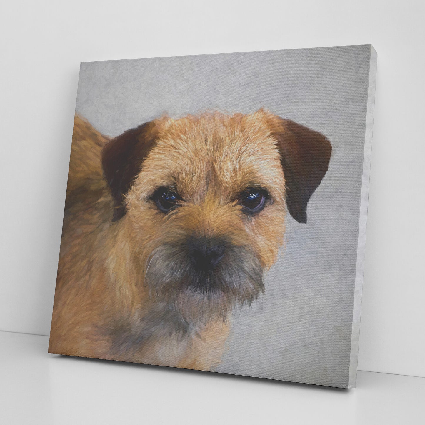 Buy Hamish III Gallery Canvas | Shop Border Terrier Wall Art | Roscoe & Charlie