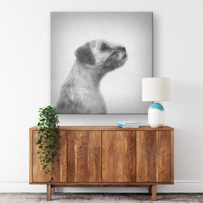 Buy Hamish IX Gallery Canvas | Shop Border Terrier Wall Art | Roscoe & Charlie