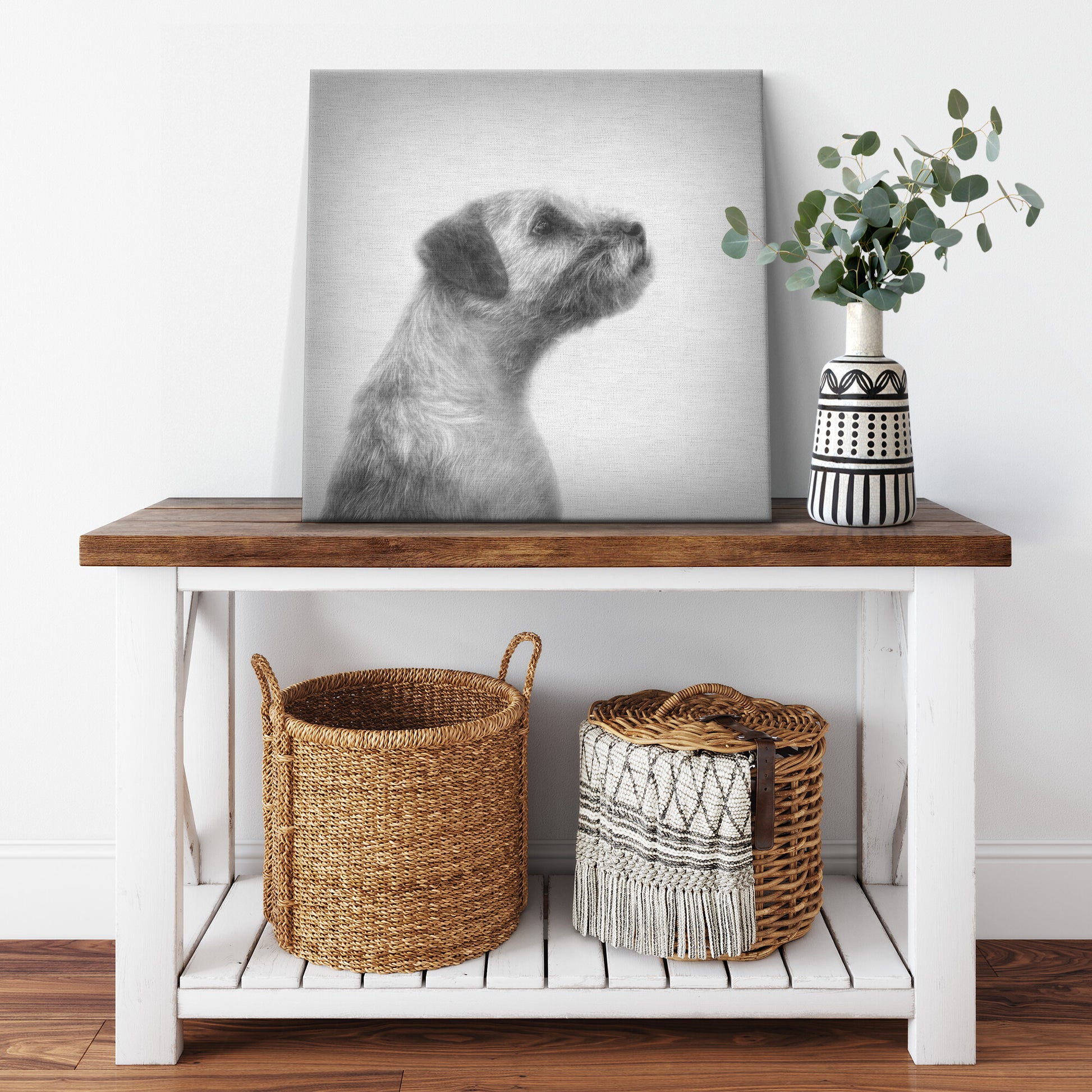 Buy Hamish IX Gallery Canvas | Shop Border Terrier Wall Art | Roscoe & Charlie