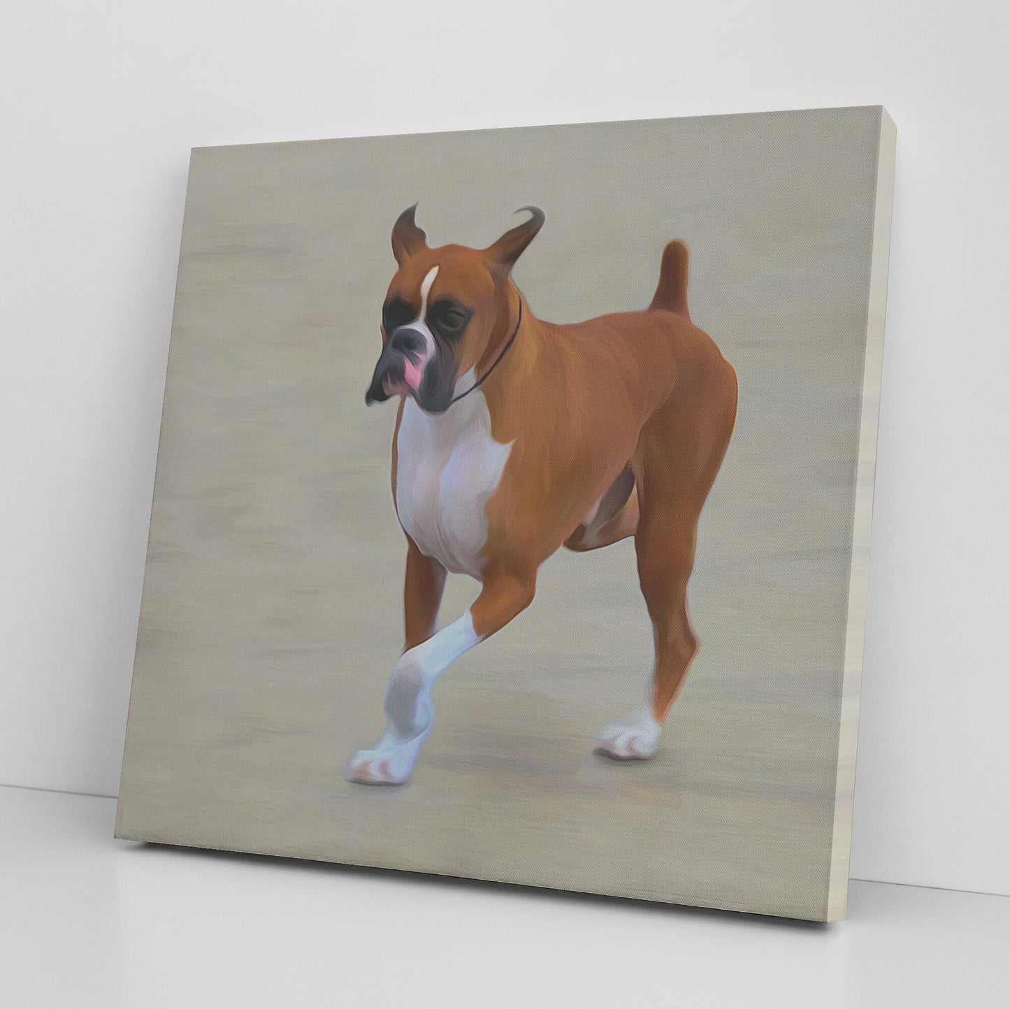 Buy Harley I Gallery Canvas | Shop for Boxer Dog Wall Art | Roscoe & Charlie