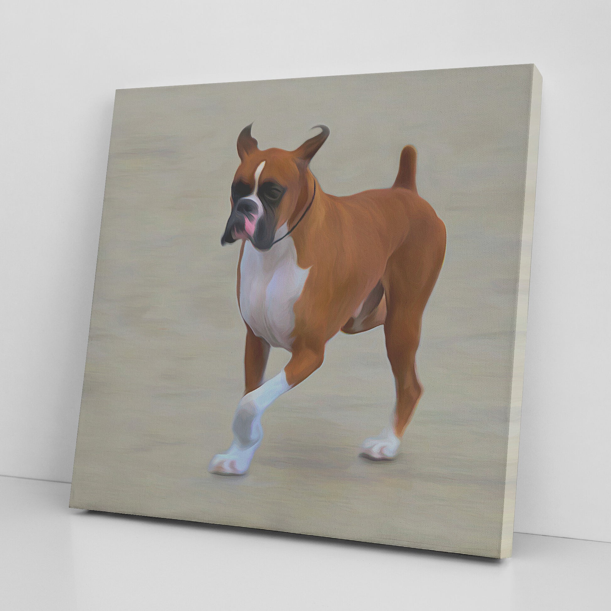 Buy Harley I Gallery Canvas | Shop for Boxer Dog Wall Art | Roscoe & Charlie